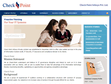 Tablet Screenshot of checkpointinfo.net